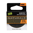 Купить Fox international CAC817 Naturals Coretex 20 m Карповая Ловля Black 35 Lbs 7ft.ru в интернет магазине Семь Футов