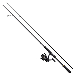 PENN 1581614 Wrath II Labrax Вращающееся комбо Серебристый Black 2.44 m