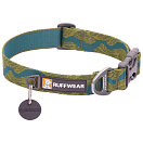 Купить Ruffwear 25204-9222026 Flat Out Собачий ошейник Зеленый New River 51-66 cm 7ft.ru в интернет магазине Семь Футов