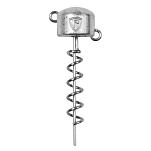 Fox rage NJX126 Super Screws Джиг-голова Серебристый Silver 20 g 