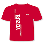 Yo-Zuri 42038 Футболка с коротким рукавом Logo Красный Red M