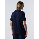 Купить North sails 453016-0802-XL Футболка с коротким рукавом Logo Medio Tridente Голубой Navy Blue XL 7ft.ru в интернет магазине Семь Футов