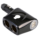 Купить Talamex 14504046 USB 12V Разъем Адаптер + 2 USB Черный Black 7ft.ru в интернет магазине Семь Футов