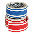 PSP MARINE TAPES P174410042 Лента декоративная / в полоску / 44 мм x 10 м / Цвет: Синий