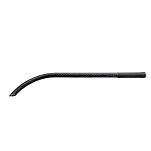 Pro elite baits sgxa-yl-46-2b Трубка для заброса Goes Far Carbon 24 mm Black 92x12x12 90 cm