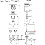 Базовая шестерня Max Power 310415 для ПУ CT300/325/HYD300/325