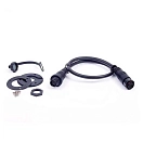 Купить Raymarine A80296 Адаптерный кабель для микрофона 12 на 10 контактов 40 cm Black 7ft.ru в интернет магазине Семь Футов