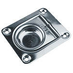 Sea-dog line 354-2218151 Spring Loaded Ручка подъема заподлицо Серебристый 4.5 cm 