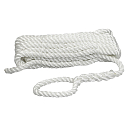 Купить Трос швартовый с огоном Santong Rope STMLW03 Ø14ммx10м из белого полиэстера 3-прядного плетения 7ft.ru в интернет магазине Семь Футов
