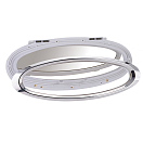 Купить Иллюминатор открывающийся овальный HMG JB Elliptical Port Light 593-518-05-02-02-1.00 220x553мм отделка из белого пластика в комплекте с кольцом из нержавеющей стали и москитной сеткой 7ft.ru в интернет магазине Семь Футов