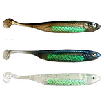 Tubertini 45B4002 Cosmic Shad Мягкая приманка 95 mm 5g Серебристый 02