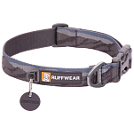 Ruffwear 25204-9411420 Flat Out Собачий ошейник Серый Rocky Mountains 36-51 cm