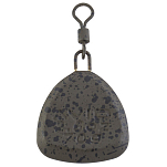 Avid carp A0420030 Плоский грушевидный поводок Серый Grey 113 g 