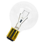 Euromarine 1440-UNIT BA15D 24V 25W 45x75 mm Сферическая Лампа Бесцветный Clear / Grey