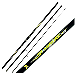 Kolpo 0147005-42 Star Удочка Для Серфинга  Black / Yellow / White 4.20 m