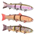 SPRO e-004862006080000000-unit Swimbait Slow Sinking 152 mm UV Gold Perch 20x10x7