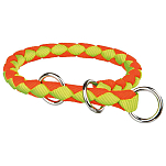 Trixie 14437 Educac 12 mm Воротник Оранжевый Orange Neon / Green Neon 30-36 cm