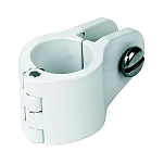 Seadog line 354-2731631 Хомут для трубы Серебристый White 22.22 mm