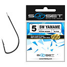 Купить Sunset STSAL05230BN-0007 Sunhooks SW Yamame Зубчатый Крюк 20 единицы измерения Бесцветный Black Nickel 7 7ft.ru в интернет магазине Семь Футов