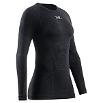 X-BIONIC xm-ytb2w24w-b001-xs Базовый слой с длинным рукавом Symbio Merino Opal Black 30x25x2