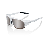 Спортивные очки с диоптриями 100% Norvik / Soft Tact White / HiPER Silver Mirror Lens, rx-018/60031-00003