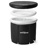 Ozean 63085 ледяная ванна (ledyanaya vanna) Recopod 420L Black / White 70x41x10