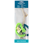 Kinetic F138-144-253 Sabiki Halibut Glider Рыболовное Перо Желтый Glow