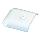 Купить Jr products 342-49655 Металлический колпачок для винила Серебристый Polar White 34.92 x 31.75 x 31.75 mm 7ft.ru в интернет магазине Семь Футов