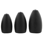 Westin T115-016-101-UNIT свинцовая пуля Bullet 3 Единицы Black 10 g