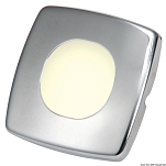 Встраиваемый LED светильник дежурного освещения 12/24В 0.4Вт 20Лм белый свет фронтальный пучок, Osculati 13.429.41
