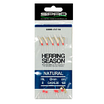 SPRO 004747-00104-00000-00 Herring 8 Перо Троллинга 5 единицы Natural