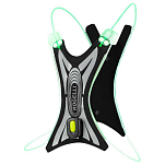 Rogelli ROG351115-ONESIZE Spider Led Светоотражающий жилет для бега Green