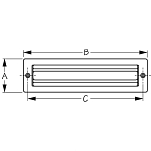 Sea-dog line 354-3280121 3280121 Deck Step Серебристый  Stainless Steel