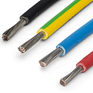 51437 Одножильные провода, луженые / Сечение провода: 25 мм²; Цвет: Красный