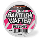 Sonubaits S1810069 Krill&Squid Банд´Ум Вафтерс 8 Mm Бесцветный Krill & Squid