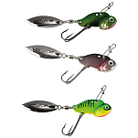 Scratch tackle SRJVSS03FTDG Vera Spin Shallow Воблер без губ 19 Mm 3.5g Многоцветный FTDG