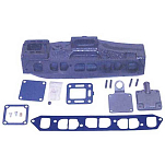 Barr marine BARRMC-1-95862 Mercruiser 2.5-3L Выхлопной коллектор  Blue
