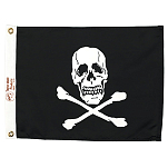 Taylor 32-1818 Jolly Roger Флаг Черный  12 x 18´´ 