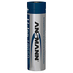 Ansmann 1307-0002 Li-Ion 18650 2600mAh 3.6V Micro-USB Аккумуляторы Голубой Silver