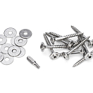 Комплект винтов и шайб для понтонных кранцев / V4A / 20 штук / шайба 20 мм