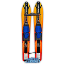 Купить Obrien OB2171140 All Star Trainer 46´´ Комплект водных лыж  Orange / Black 7ft.ru в интернет магазине Семь Футов