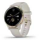 Купить Garmin 010-02429-11 Venu 2S Часы Бежевый  Beige / Light Gold 7ft.ru в интернет магазине Семь Футов