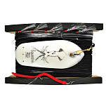 Ragot 14RG4121000 Shallow Coastal Trolling Буровая линия 50 м Белая Black