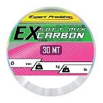 Expert predator 68816 фторуглерод Ex Soft Mix Carbon 30 m Бесцветный Pink 0.680 mm