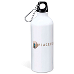 Kruskis MD4049S101C188 Peaceful Алюминиевая бутылка 800ml Бесцветный White