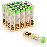Gp batteries GD112 1.5V Lr03 Щелочные батареи типа ААА 20 единицы Золотистый Multicolor