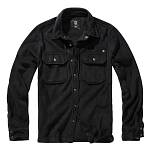 Brandit 9720-2-L Рубашка с длинным рукавом Jeff Черный Black L