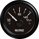 Купить Recmar RECKY15202 10-184ºC 0/10 bar Индикатор давления масла Черный Black 51 mm  7ft.ru в интернет магазине Семь Футов