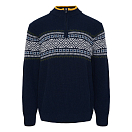 Купить Sea ranch 22-7-430-4001-XL Свитер с полумолнией Teis Голубой Dark Navy XL 7ft.ru в интернет магазине Семь Футов