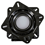 Talamex 75889016 Поворотное сиденье Base С замком Черный Black
